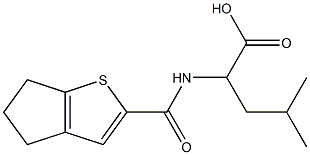 2-{4H,5H,6H-cyclopenta[b]thiophen-2-ylformamido}-4-methylpentanoic acid