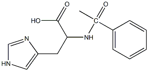 3-(1H-imidazol-4-yl)-2-(1-phenylacetamido)propanoic acid