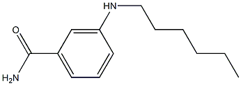 3-(hexylamino)benzamide