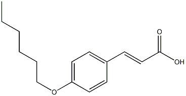 3-[4-(hexyloxy)phenyl]prop-2-enoic acid