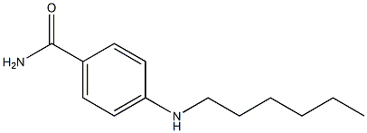 4-(hexylamino)benzamide|