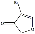 3(2H)-Furanone,  4-bromo- 结构式