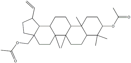 3a-[(acetyloxy)methyl]-5a,5b,8,8,11a-pentamethyl-1-vinylicosahydro-1H-cyclopenta[a]chrysen-9-yl acetate|