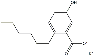 2-Hexyl-5-hydroxybenzoic acid potassium salt|