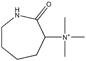 Hexahydro-N,N,N-trimethyl-2-oxo-1H-azepin-3-aminium