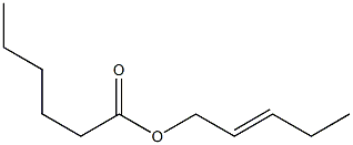 Hexanoic acid 2-pentenyl ester
