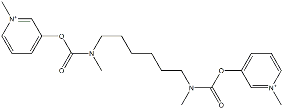 3,3'-[1,6-Hexanediylbis[[(methylimino)carbonyl]oxy]]bis(1-methylpyridinium)