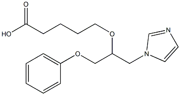 5-[2-(1H-Imidazol-1-yl)-1-(phenoxymethyl)ethoxy]valeric acid