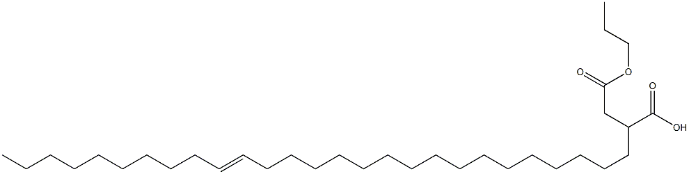 2-(17-Heptacosenyl)succinic acid 1-hydrogen 4-propyl ester
