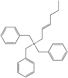 (2-Hexenyl)tribenzylaminium