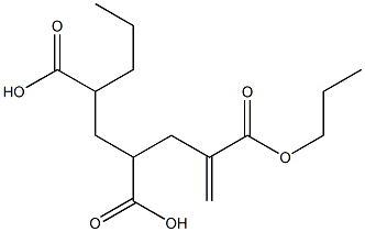 1-Hexene-2,4,6-tricarboxylic acid 2,6-dipropyl ester|