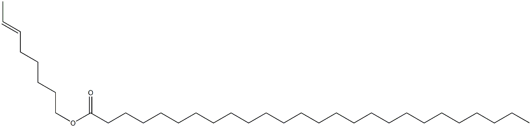 Hexacosanoic acid 6-octenyl ester Structure