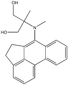 2-[(Acephenanthren-6-yl)methylamino]-2-methyl-1,3-propanediol Structure