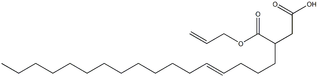 3-(4-Heptadecenyl)succinic acid 1-hydrogen 4-allyl ester