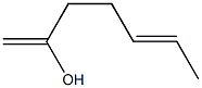 1,5-Heptadien-2-ol Structure