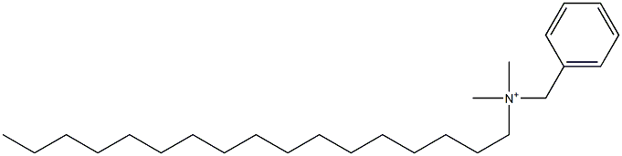 Heptadecyldimethylbenzylaminium