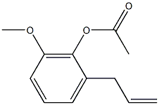 Acetic acid 2-allyl-6-methoxyphenyl ester