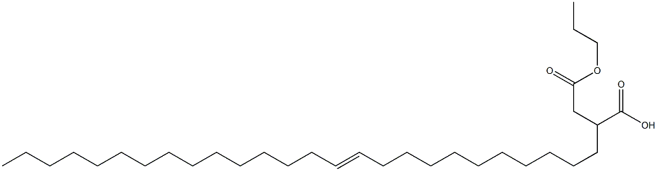 2-(11-Hexacosenyl)succinic acid 1-hydrogen 4-propyl ester