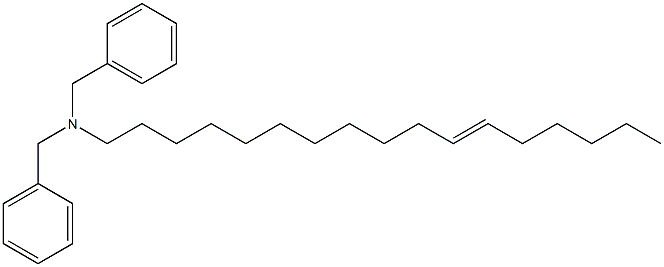 (11-Heptadecenyl)dibenzylamine Structure