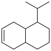 1,2,3,4,4a,5,8,8a-Octahydro-1-isopropylnaphthalene Structure