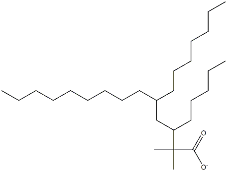2-Heptylundecyl-2,2-dimethyloctanoate Structure