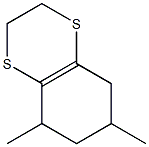 2,3,5,6,7,8-Hexahydro-5,7-dimethyl-1,4-benzodithiin