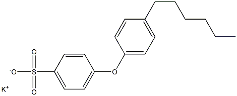 4-(4-Hexylphenoxy)benzenesulfonic acid potassium salt