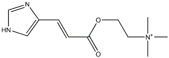 2-[[3-(1H-Imidazol-4-yl)-1-oxo-2-propenyl]oxy]-N,N,N-trimethylethanaminium
