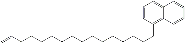 1-(15-Hexadecenyl)naphthalene Structure