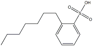 2-Heptylbenzenesulfonic acid Structure