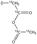 Acetic anhydride-13C4,d6 97 atom % D, 99 atom % 13C|