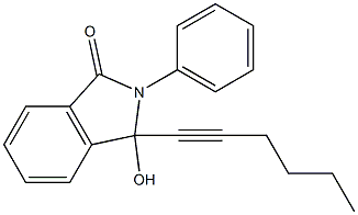 3-(1-hexynyl)-3-hydroxy-2-phenyl-1-isoindolinone