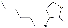 3-(hexylamino)oxolan-2-one Structure