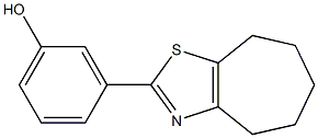 3-{4H,5H,6H,7H,8H-cyclohepta[d][1,3]thiazol-2-yl}phenol