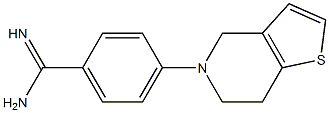 4-{4H,5H,6H,7H-thieno[3,2-c]pyridin-5-yl}benzene-1-carboximidamide|