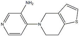 4-{4H,5H,6H,7H-thieno[3,2-c]pyridin-5-yl}pyridin-3-amine