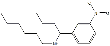 hexyl[1-(3-nitrophenyl)butyl]amine