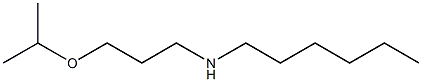 hexyl[3-(propan-2-yloxy)propyl]amine Structure