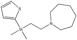 Hexahydro-1-[2-[(2-thienyl)dimethylsilyl]ethyl]-1H-azepine