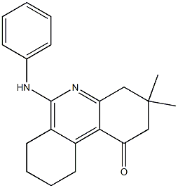 3,4,7,8,9,10-Hexahydro-6-(phenylamino)-3,3-dimethylbenzo[c]quinolin-1(2H)-one|