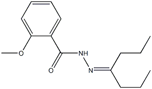 4-Heptanone 2-methoxybenzoyl hydrazone