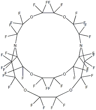 Hexatriacontafluoro-4,7,13,16,21,24-hexaoxa-1,10-diazabicyclo[8.8.8]hexacosane Structure