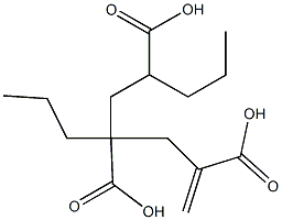 1-Hexene-2,4,6-tricarboxylic acid 4,6-dipropyl ester