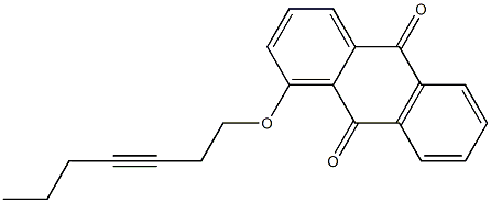 1-(3-Heptynyloxy)anthraquinone