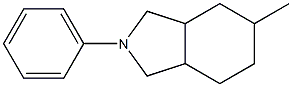 Hexahydro-5-methyl-2-phenylisoindoline Structure