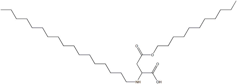 2-Heptadecylamino-3-(undecyloxycarbonyl)propionic acid