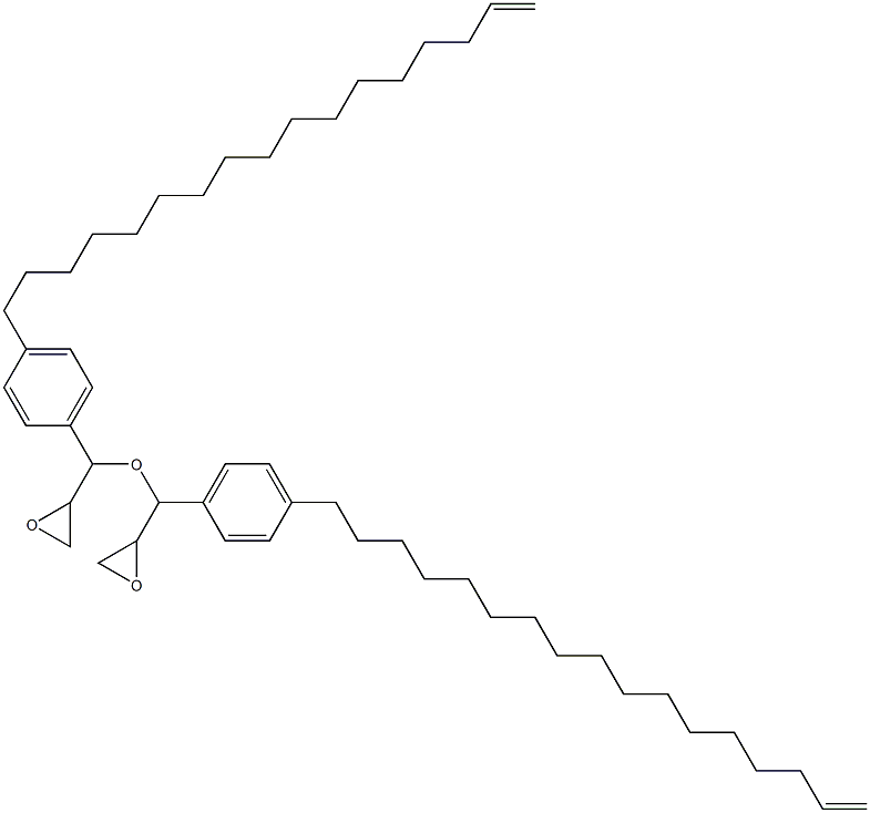 4-(16-Heptadecenyl)phenylglycidyl ether Structure