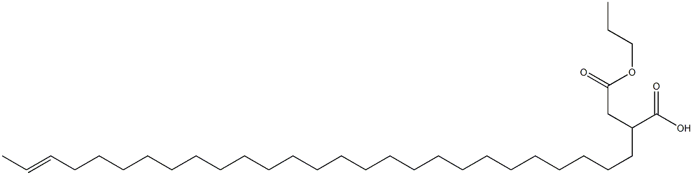 2-(25-Heptacosenyl)succinic acid 1-hydrogen 4-propyl ester