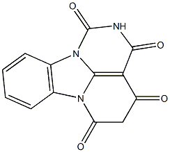 1H,6H-2,6a,10b-Triazafluoranthene-1,3,4,6(2H,5H)-tetrone Structure