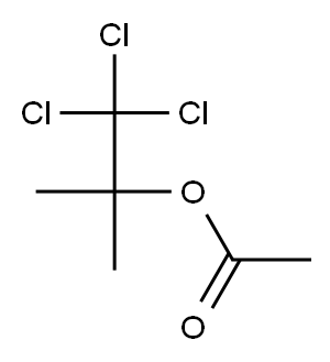 Acetic acid 2,2,2-trichloro-1,1-dimethylethyl ester